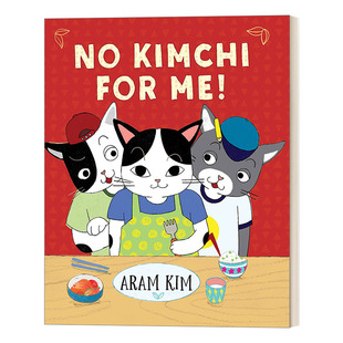 Aram 书 Yoomi Family For 英文原版 and 韩裔家庭 进口英语原版 Friends Kimchi 我不吃泡菜 Kim 英文版 绘本 7岁儿童绘本