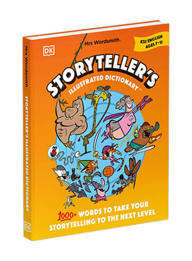 英文原版 Mrs Wordsmith Storyteller’s Illustrated Dictionary Ages 7–11 儿童百科图解词典 写作灵感 精装 进口英语书籍