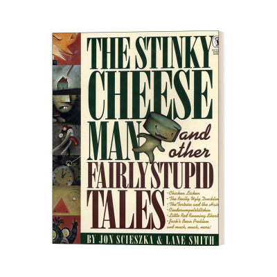 英文原版 The Stinky Cheese Man and Other Fairly Stupid Tales 臭起司小子爆笑故事大集合 英文版 进口英语原版书籍