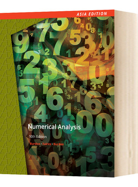 数值分析 第10版 英文原版 Numerical Analysis 10th Edition 英文版 Richard L. Burden, J. Douglas Faires 进口英语书籍