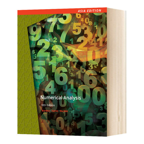数值分析 第10版 英文原版 Numerical Analysis 10th Edition 英文版 Richard L. Burden, J. Douglas Faires 进口英语书籍