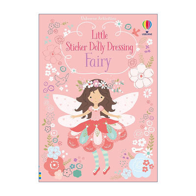 英文原版 Little Sticker Dolly Dressing Fairies 多莉贴纸 仙女 英文版 进口英语原版书籍