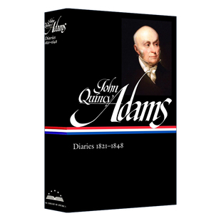 Adams 书籍 进口英语原版 约翰·昆西·亚当斯 John Quincy 日记第二卷1821 Vol.2 Diaries 英文版 英文原版 1821 精装 1848