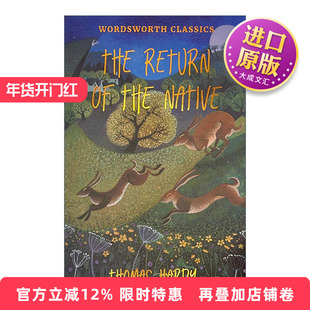 英文原版 The Return Of The Native 还乡 托马斯·哈代 Wordsworth经典文学系列 英文版 进口英语原版书籍