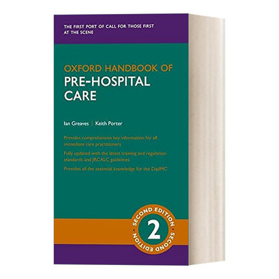 英文原版 Oxford Handbook of Pre-hospital Care 牛津院前护理手册 英文版 进口英语原版书籍