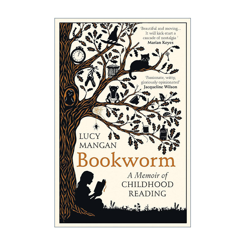 英文原版 Bookworm 书虫 童年读书回忆录 露西·曼根 英文版 进口英语原版书籍