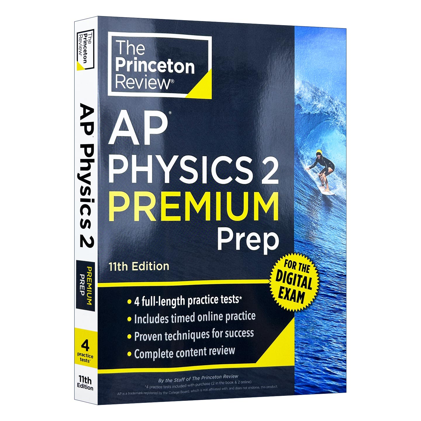 英文原版 Princeton Review AP Physics 2 Premium Prep 普林斯顿评论AP物理2 增值版 含线上题库 2026 第11版 进口英语原版书籍