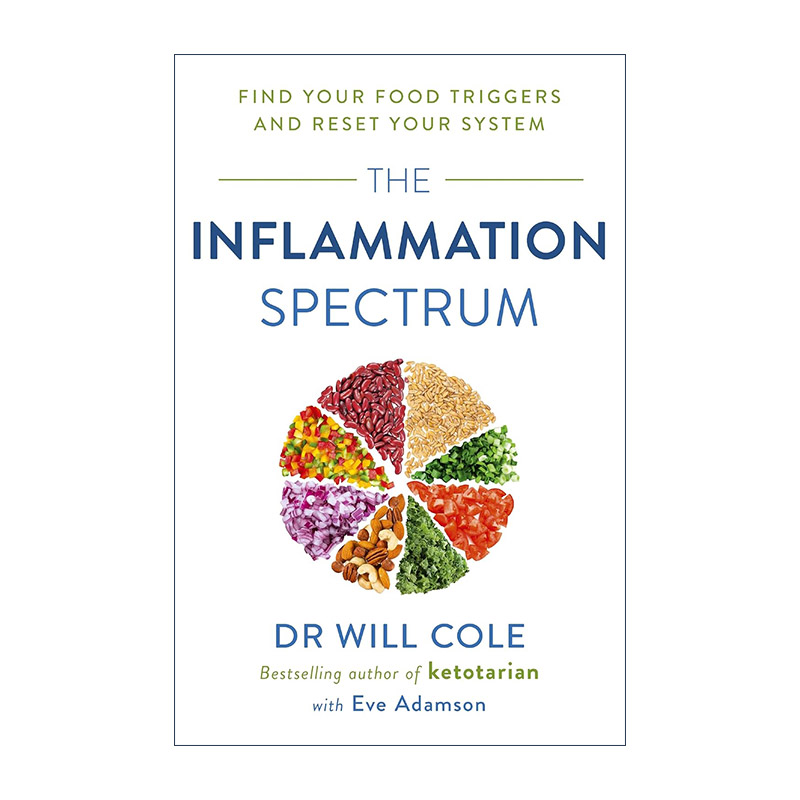 英文原版 The Inflammation Spectrum 抗炎体制食疗指南 慢性发炎的原因 恢复自身免疫力食谱 Dr. Will Cole 进口英语原版书籍