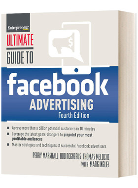 英文原版 Ultimate Guide to Facebook Advertising Facebook 广告的最终指南 英文版 进口英语原版书籍
