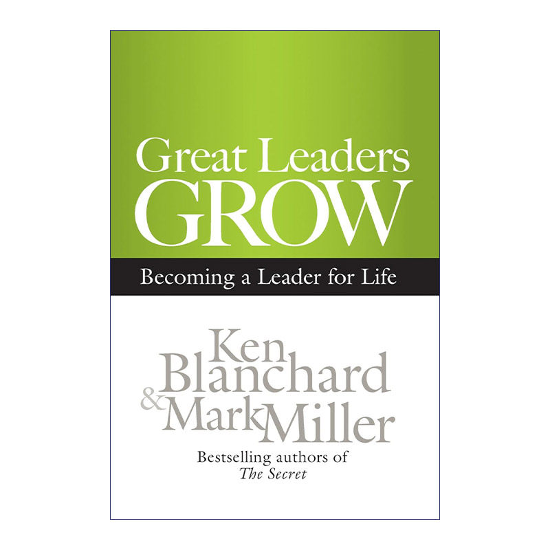 英文原版 Great Leaders Grow 卓越领导力养成 成为一生的领导者 Ken Blanchard 精装 英文版 进口英语原版书籍