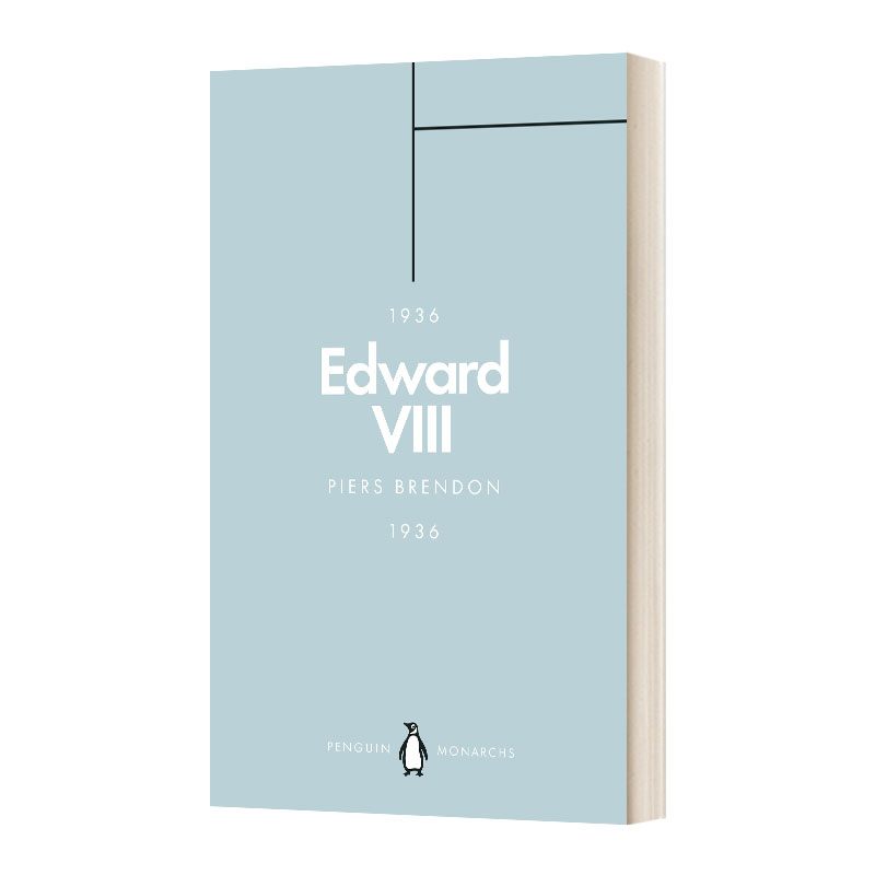 英文原版 Edward VIII 英国君王史 爱德华八世 Penguin Monarchs 便携版 英文版 进口英语原版书籍