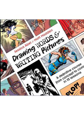 英文原版 Drawing Words and Writing Pictures Making Comics Manga Graphic Novels and Beyond 英文版 进口英语原版书籍