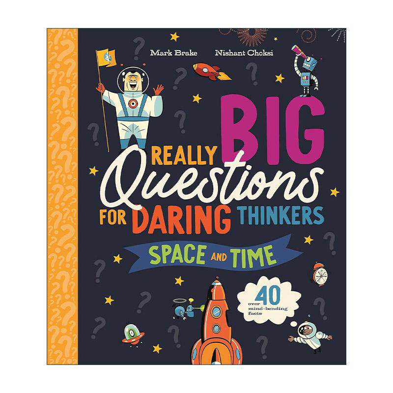 英文原版 Really Big Questions For Daring Thinkers Space and Time 给大胆思考者的大问题之空间与时间 精装 进口英语原版书籍