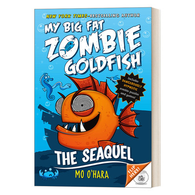 英文原版 The SeaQuel My Big Fat Zombie Goldfish 大胖丧尸金鱼系列2 英文版 进口英语原版书籍