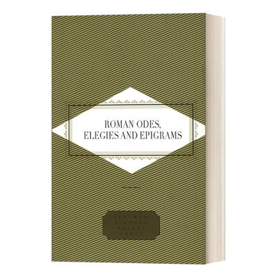 英文原版 Roman Odes Elegies & Epigrams 罗马颂歌 哀歌 铭语合集 Everyman精装收藏版 口袋诗歌系列 英文版 进口英语原版书籍