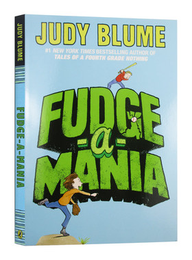 英文原版 Fudge-a-Mania 朱迪·布鲁姆幽默小说 福吉闹翻天 英文版 进口英语原版书籍儿童图书