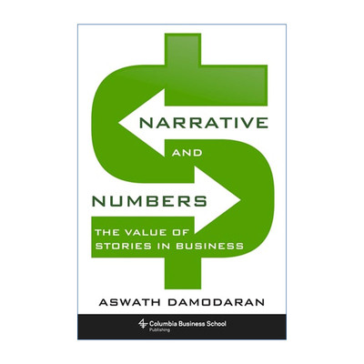 英文原版 Narrative and Numbers 故事与估值 商业故事的价值 投资 Aswath Damodaran 精装 英文版 进口英语原版书籍