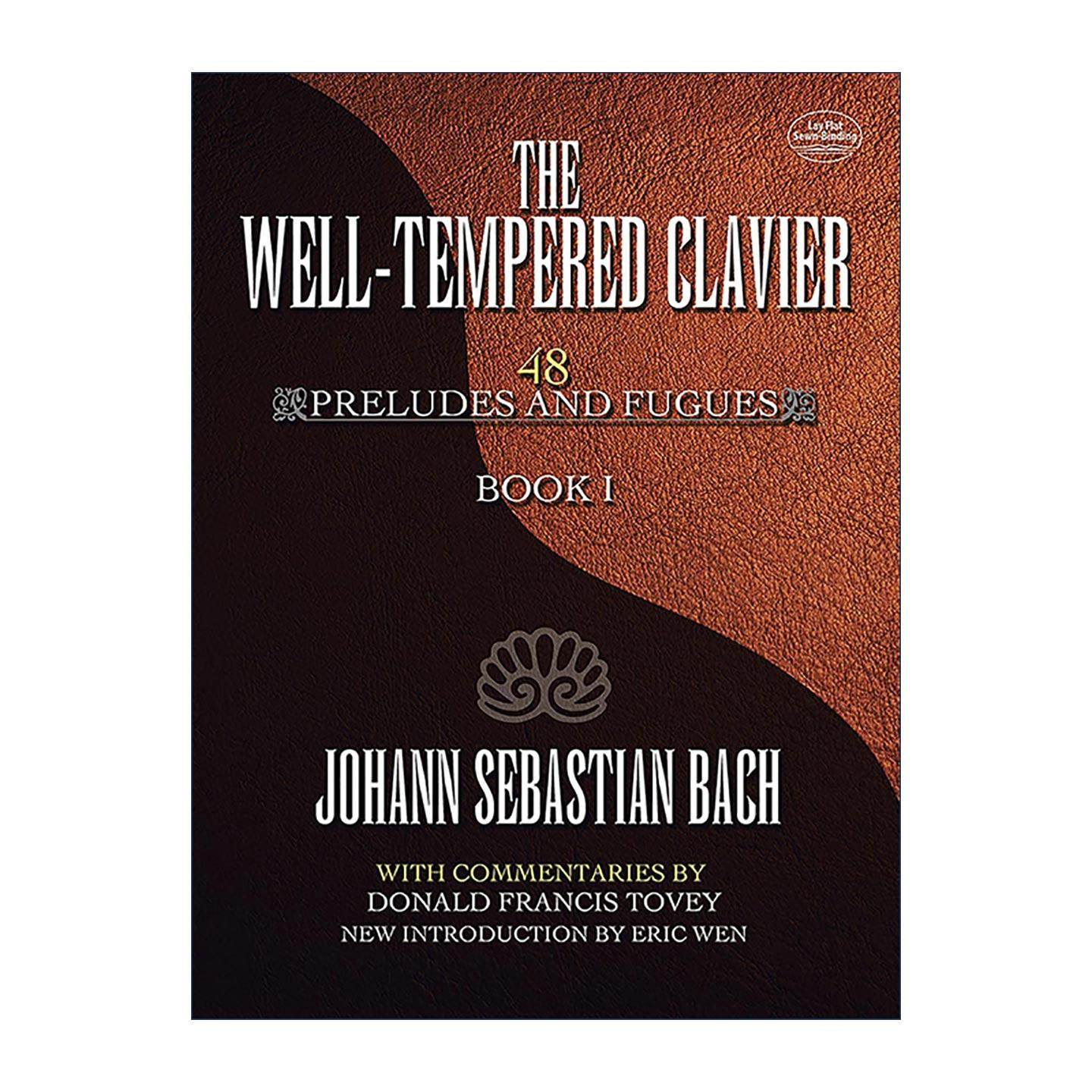 英文原版 The Well-Tempered Clavier 平均律钢琴曲集 48首序曲和赋格 卷一 巴赫 英文版 进口英语原版书籍