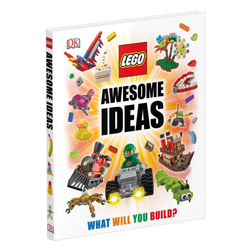 LEGO Awesome Ideas 乐高好创意 精彩搭建指南 英文原版 全彩精装 DK百科全书 想象力培养 英文版进口原版英语书籍儿童图书