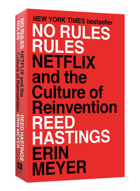 英文原版 No Rules Rules Netflix and the Culture of Reinvention 无规则的规则 Netflix公司文化的重塑 英文版 进口英语书籍