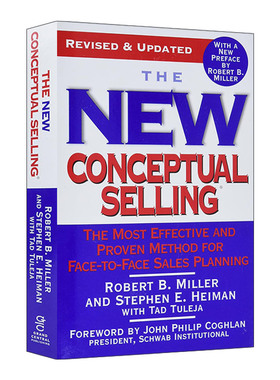英文原版 The New Conceptual Selling 新概念销售 通过咨询式沟通提供全面解决方案 罗伯特·米勒 英文版 进口英语原版书籍