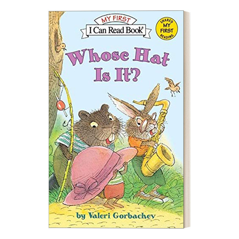 是谁的帽子 my first i can read分级阅读 英文版 进口英语原版书籍