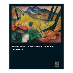 英文版 书籍 and 德国表现主义 青骑士画派 Macke Marc August 进口英语原版 英文原版 绘画作品集精装 Franz