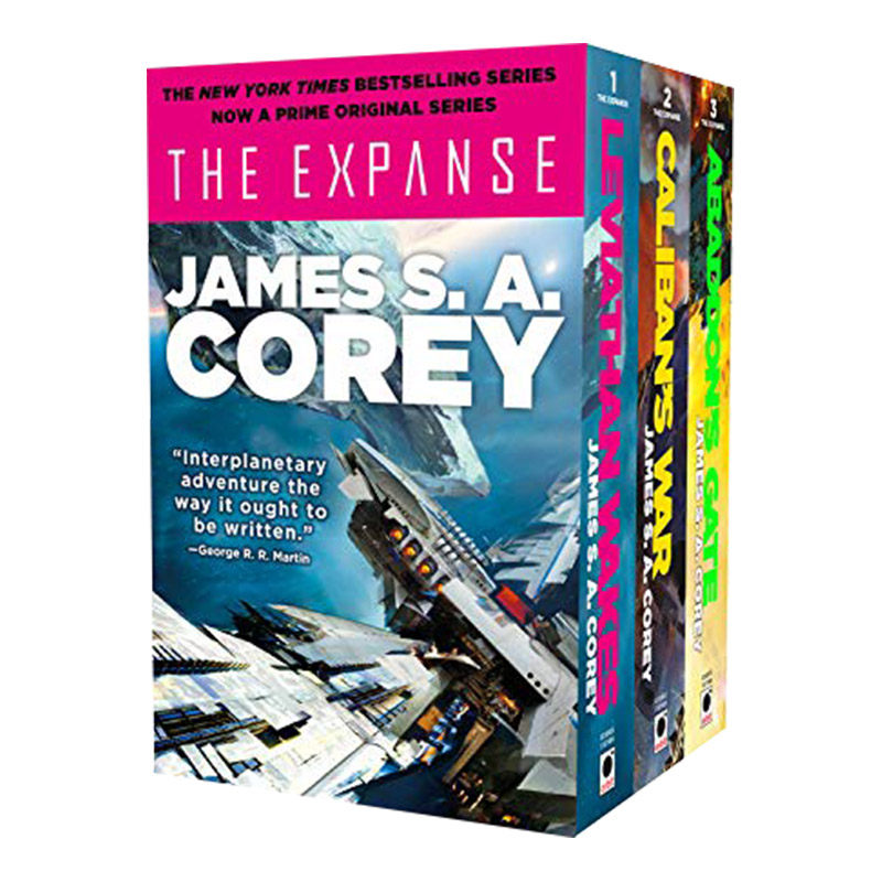 The Expanse Boxed Set 英文原版小说 苍穹浩瀚3册套装 美剧原著 无垠的太空 英文版 进口原版英语书籍