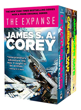 The Expanse Boxed Set 英文原版小说 苍穹浩瀚3册套装 美剧原著 无垠的太空 英文版 进口原版英语书籍
