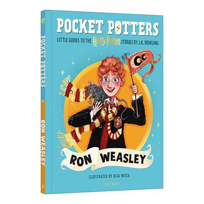 英文原版 Pocket Potters Ron Weasley 哈利波特系列人物漫画小指南 罗恩韦斯莱篇 精装彩色插画 英文版 进口英语原版书籍