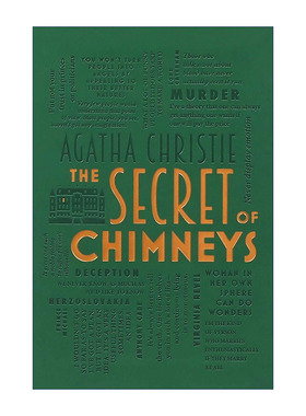 英文原版 The Secret of Chimneys 名苑猎凶 阿加莎 软精装皮质封面词云经典 Word Cloud Classics 英文版 进口英语原版书籍