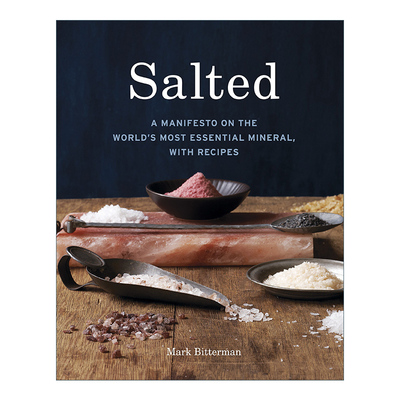 英文原版 Salted 盐 不同调味盐料理食谱 詹姆斯比尔德奖 Mark Bitterman 精装 英文版 进口英语原版书籍