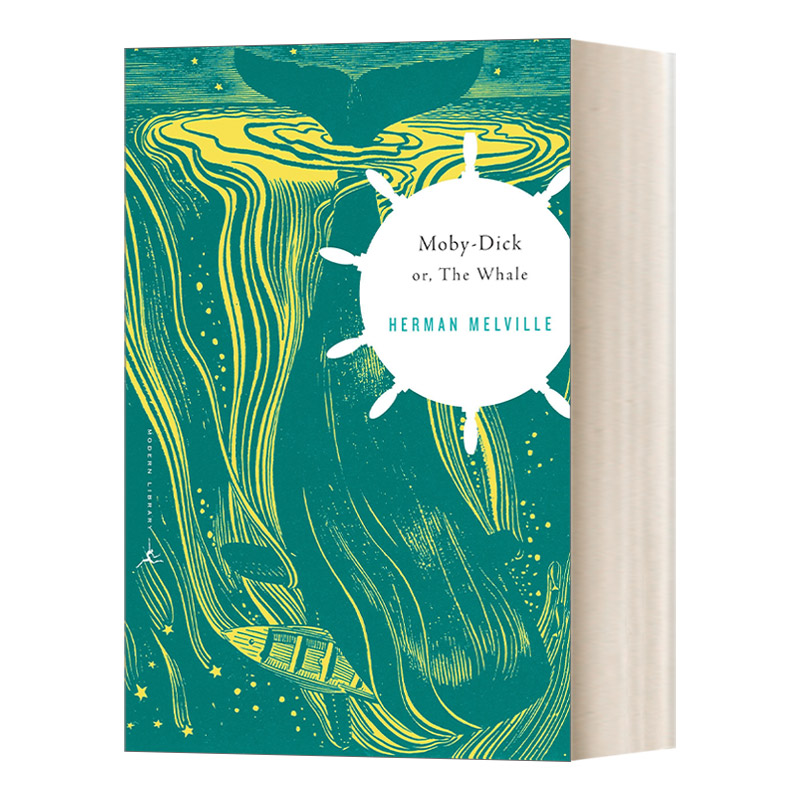 英文原版 Moby-Dick 白鲸 兰登书屋现代图书馆经典系列 Herman Melville赫尔曼·麦尔维尔 英文版 进口英语原版书籍图片