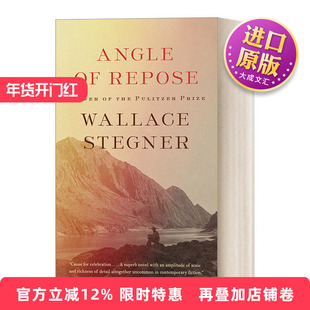 英文原版 Angle of Repose 安息角 婚姻主题小说 1972普利策小说奖 Wallace Stegner代表作 英文版 进口英语原版书籍