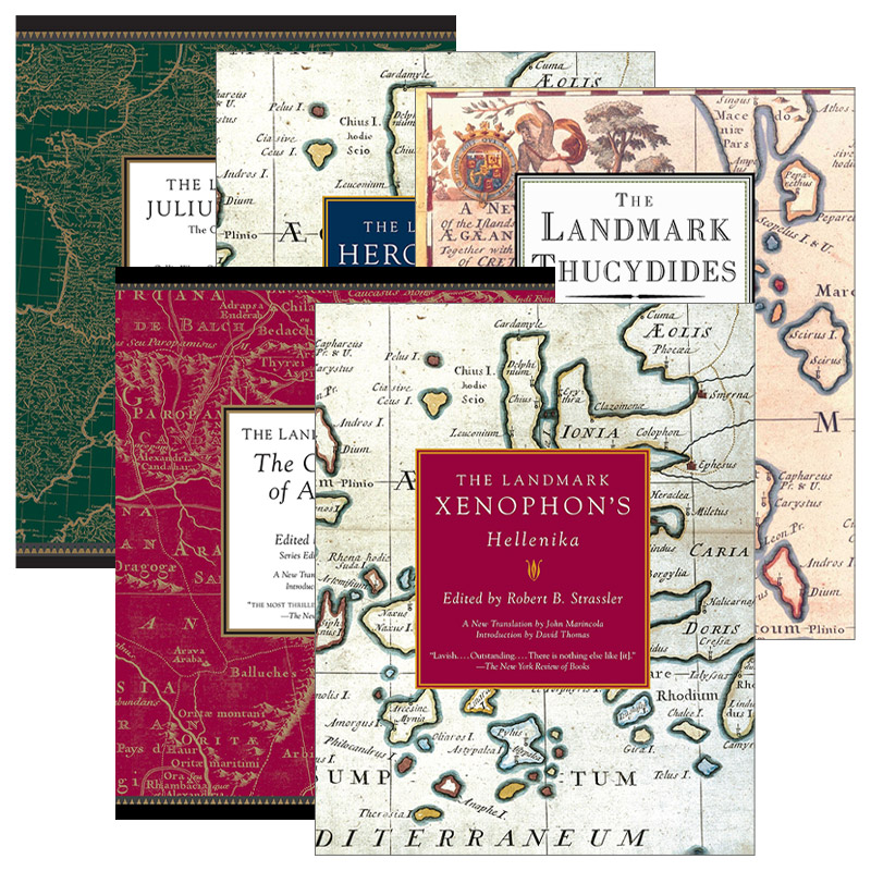 英文原版 The Landmark Series 里程碑系列5册 伯罗奔尼撒战争史 希罗多德 凯撒大帝 英文版 进口英语原版书籍
