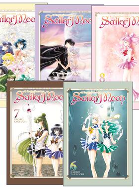 英文原版 Sailor Moon Naoko Takeuchi Collection 美少女战士武内直子系列6-10册 英文版 进口英语原版书籍