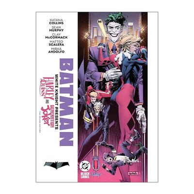 英文原版 Batman White Knight Presents 蝙蝠侠 白骑士 哈莉·奎因与世代小丑 豪华精装收藏版 DC漫画 英文版 进口英语原版书籍