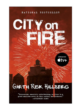 英文原版 City on Fire 燃烧之城 纽约时报年度瞩目好书 Garth Risk Hallberg 英文版 进口英语原版书籍