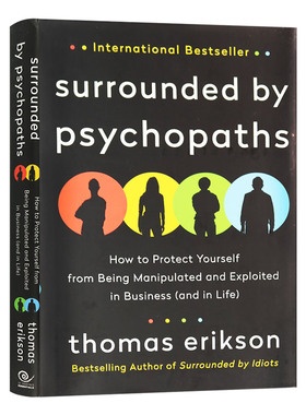 精装 被精神病患者包围 英文原版 Surrounded by Psychopaths 如何识别精神病患者 英文版进口原版英语心理学书籍
