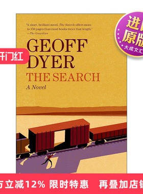 英文原版 The Search 寻找马洛里 杰夫·戴尔 一部后现代黑色公路电影 英文版 进口英语原版书籍