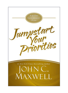 英文原版 JumpStart Your Priorities 90天改进计划之优先事项 精装 约翰·麦克斯韦尔 英文版 进口英语原版书籍