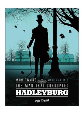 英文原版 Mark Twain's the Man That Corrupted Hadleyburg 败坏了哈德莱堡名声的人 漫画版 英文版 进口英语原版书籍