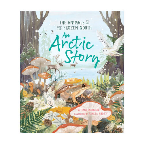 英文原版 An Arctic Story 极地的故事 儿童精装绘本 Burnard Jane 英文版 进口英语原版书籍