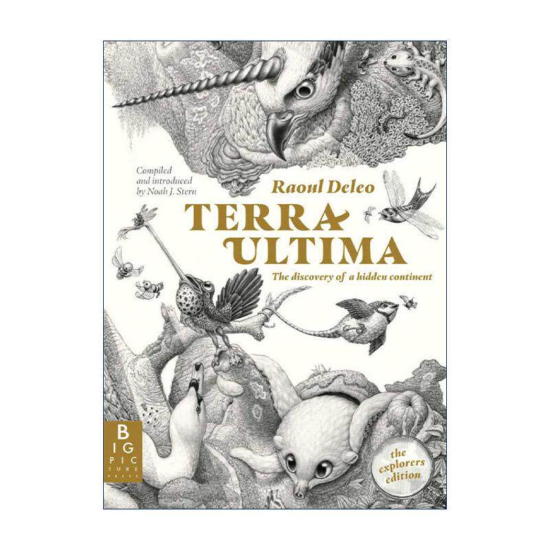 英文原版 Terra Ultima 奇异世界 隐藏大陆生物图鉴 儿童科普百科艺术插画 英文版 进口英语原版书籍