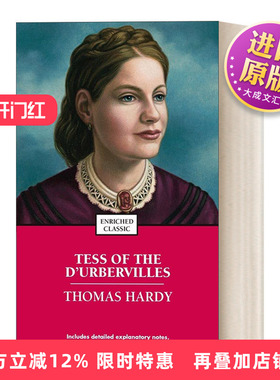 英文原版 Tess of the D'Urbervilles 德伯家的苔丝 Enriched Classics系列 英文版 进口英语原版书籍