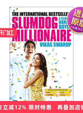 Q ampamp A ampmiddot 贫民窟的百万富翁 维卡斯斯瓦鲁普 英文原版 同名电影原著小说 英文版 进口英语原版书籍