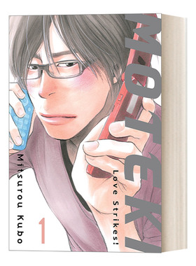 英文原版 Moteki  1 Love Strikes! 桃花期/三十岁的春天系列1 爱情来了！日本漫画 Mitsurou Kubo 英文版 进口英语原版书籍