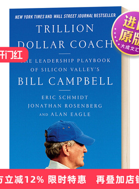 精装 Trillion Dollar Coach 英文原版 万亿美金教练 企业管理 英文版 进口原版英语书籍