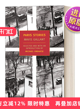 英文原版小说 Paris Stories New York Review Books Classics 巴黎故事 Mavis Gallant梅维斯·迦兰 英文版 进口英语原版书籍