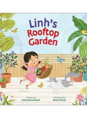 英文原版绘本 Linh's Rooftop Garden Where In the Garden?林的屋顶花园 花园在哪里系列 儿童科普百科精装绘本 英文版进口英语书